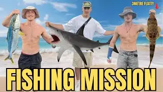 GNARLY FISHING MISH BRA (caught sm fish)