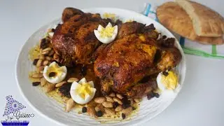 Knuspriges Hähnchen im Backofen - Marokkanische Zubereitung | Crispy Chicken - Moroccan Style