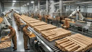Inside Factory When Precision Automation Turns Rough Wood into Millions of Professional Tool Handles