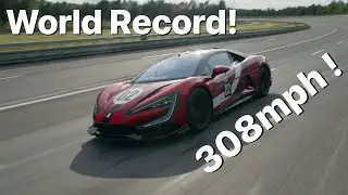 308 миль в час! Как YANGWANG U9 Xtreme стал самым быстрым автомобилем на Земле! 496 км/ч