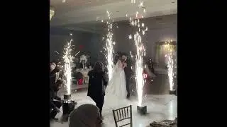 STUNNING ** Cold Spark Fountains and Dry Ice Fog