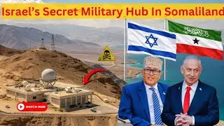 🔥 Israel&rsquo;s Secret Tech Base in Somaliland: How One Hidden System Controls an Entire Region