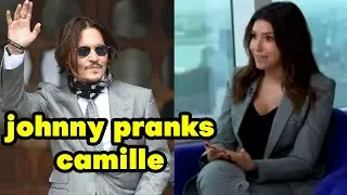 Johnny Depp Wears Disguise in Public - Camille Vasquez Explains Prank