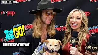 Greg Cipes & Tara Strong Interview | Teen Titans Go! | NYCC 2024
