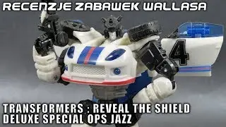 Recenzja zabawki Transformers - Reveal The Shield Deluxe Special Ops Jazz