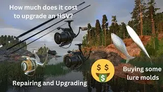 Repairing and upgrading Caliber HSV reels | lure molds | Cost of repair | Nanstein | Rf4