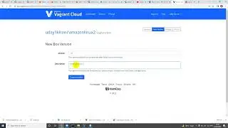 How to upload vagrant box to vagrant cloud