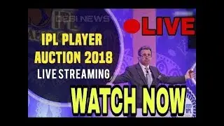 LIVE IPL Auction 2018 : IPL Latest Live Streaming - HJ News