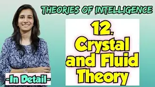 Crystal & Fluid Intelligence Theory By Cattell & Horn @InculcateLearning Theories of Intelligence