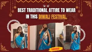 Diwali Special Saree Draping Tutorial | Perfect Pleats Step-by-Step | Fashion Fool Prabha
