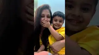 Hridhaan with mummy .. 1st reel together