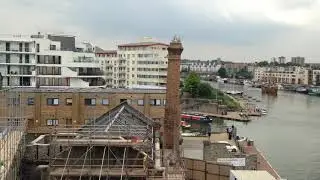 The stunning view from the top of Brandon Yard