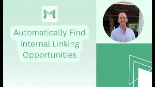 Automatically Find Internal Linking Opportunities