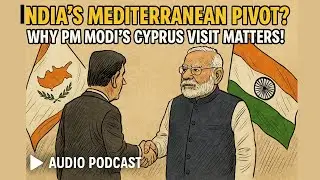 🇮🇳 India's Mediterranean Pivot? Why PM Modi&rsquo;s Cyprus Visit Is a Big Deal! 🌍🔥 #Geopolitics - 1065