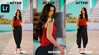 Lightroom Blue Tone Color Grading - Free Preset | Lr Tutorial | HNR EDITZ