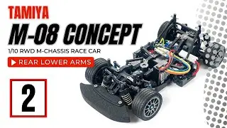 MOTOR & TRANSMISSION | Tamiya M-08 Concept 1/10 RWD Touring Car Chassis Kit 58669 #tamiyarc