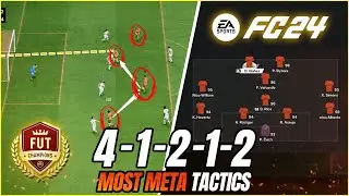 Best Post Patch 41212 Custom tactics in Elite Division and Fut Champs! FC 24 Ultimate Team #fc24