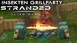 Grillparty in Stranded: Alien Dawn Deutsch German Gameplay