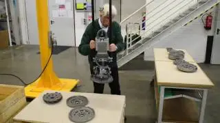 STR&Ouml;DTER - ZYBA MAT MINI - Handling von Kupplungsscheiben