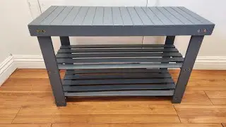SMIBUY Bamboo Shoe Rack Bench, 3-Tier Shoe Organizer Storage Shelf for Entryway |QUICK OVERVIEW|