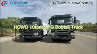 HOWO 10tons LPG Bobtail Truck