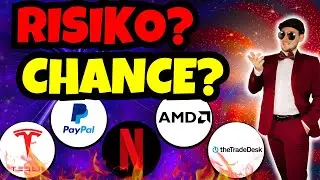 📉 Courage is rewarded?! Crash or comeback for these stocks! | Tesla PayPal AMD Netflix TheTradeDesk