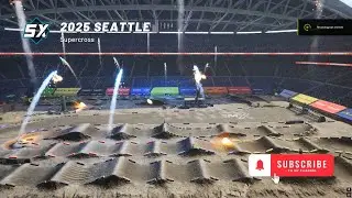 2025 Seattle &ndash; Honda CRF450 | Supercross Gameplay