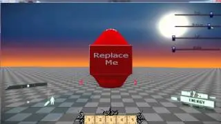 My Cryengine Character Creation System Test Cube
