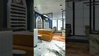 Salon Interior Design #shorts #shortsvideo #shortsfeed #design #architecture #interiordesign