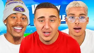 Lacy, Marlon & Justin Jefferson Play Fortnite!