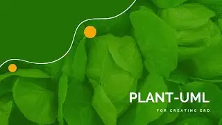 PlantUml for ERD