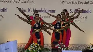 Academic committee of matriculation School society Coimbatore - invocation dance in award function25