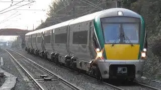 Irish Rail 22000 Class Intercity Train - Portmarnock Station, Dublin