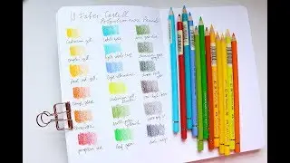 New Addition to my Polychromos Pencil Collection! | Swatches
