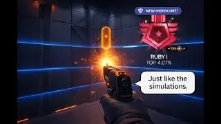 Dynamic Clicking - Best 4,1 % in 3D Aim Trainer