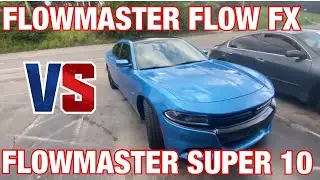 Dodge Charger 5.7L HEMI: FLOWMASTER SUPER 10 Vs FLOWMASTER FLOW FX!