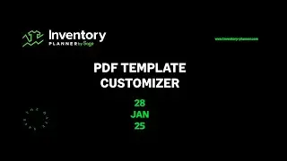 Simplify your stock orders with flexible PDF templates within Inventory Planner!