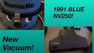 Новости Numatic! Эпизод 14: Новый Numatic! Синий NV250 1991 года выпуска!!!