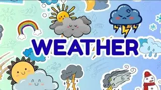 Types of Weather for Kids | Learn About Sun, Rain, Snow & More