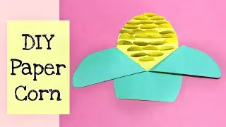 How To Make Handmade DIY Paper Corn | Corn Plant | Origami Corn | Paper Vegetables | Craft Ideas