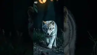 Wolf Cub and Gazelle: A Bond Forged in the Wild #ai #shorts