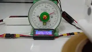 Thurst test motor 6354 270kv , propeller 2170 , lipo 6s