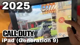 iPad Gen 9 CALL OF DUTY Gaming Test 2025 🔥  A13 Bionic