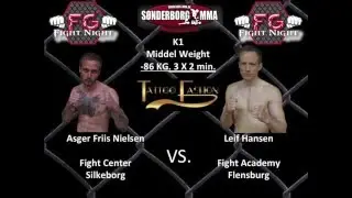FG Fight Night 17 Asger Friis VS Leif Hansen