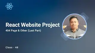 Learn React JS By Building Projects | Complete React JS Project For Beginners Bangla Tutorial Part-4
