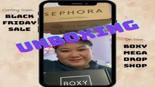 Boxycharm and Sephora haul unboxing - Drop Shop Oct '22 & Sephora Sale 👍👍👍