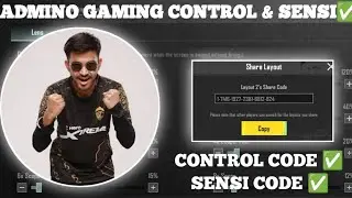 (2024) ADMINO GAMING SENSITIVITY CODE 3.5/ ADMINO GAMING CONTROL CODE 3.5/ #admino SETTINGS CONTROL