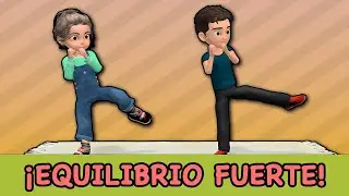 &iexcl;EQUILIBRIO FUERTE! Ejercicios para Ni&ntilde;os para un Movimiento Seguro
