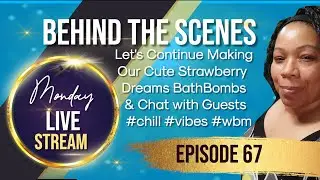 Strawberry Dreams bathbombs 🍓 ! Special Guest #IMEJ #episode67