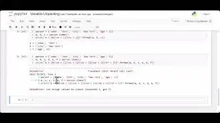 Variable Unpacking In Python